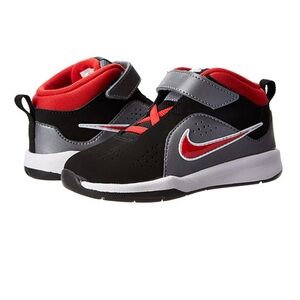 Nike Kids Black and Red Sneakers